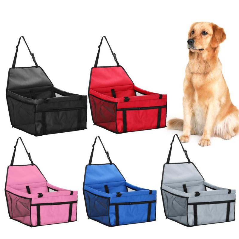 Waterproof Breathable Folding Pet Carrier Pad Safe Car Seat Protection Bag Basket for Cat Puppy Bag Dog Car Seat Pet Travel Products