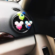 Load image into Gallery viewer, Cute Cartoon Mouse Solid Lemon Scent Perfume Clip Auto Vent Fragrance Air Freshener Automobile Accessories Decoration