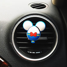 Load image into Gallery viewer, Cute Cartoon Mouse Solid Lemon Scent Perfume Clip Auto Vent Fragrance Air Freshener Automobile Accessories Decoration