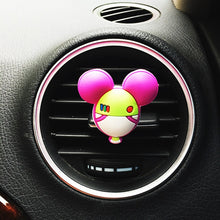 Load image into Gallery viewer, Cute Cartoon Mouse Solid Lemon Scent Perfume Clip Auto Vent Fragrance Air Freshener Automobile Accessories Decoration