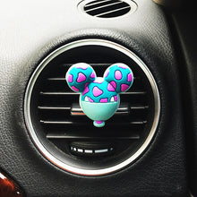 Load image into Gallery viewer, Cute Cartoon Mouse Solid Lemon Scent Perfume Clip Auto Vent Fragrance Air Freshener Automobile Accessories Decoration