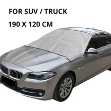 Load image into Gallery viewer, Universal Car Front Windshield Cover for Auto Sunshade or Snow Ice Protection Cover Winter Summer (150x70 / 190 x 120cm)  Windshield Shield