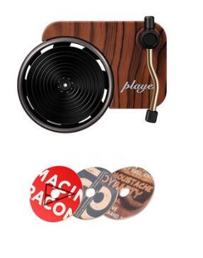 Car Perfume Phonograph Air Freshener Record player  Auto Air Vent Clips Interior Accessories