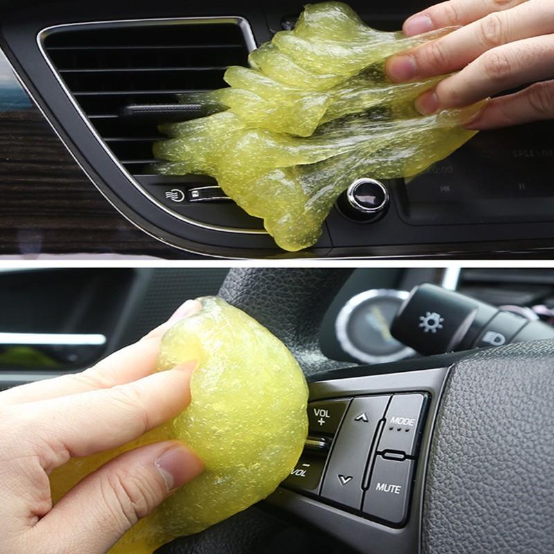 60ml Super Auto Car Cleaning Pad Glue Strong Powder Cleaner Magic Dust Remover Gel Cleaner  for Home or Car Use