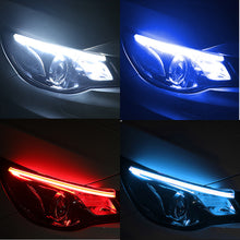 Load image into Gallery viewer, 2pcs Cars DRL LED Daytime Running Lights Auto Flowing Turn Signal Guide Strip Headlight  Accessories