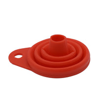 Load image into Gallery viewer, Car Auto Engine Funnel Gasoline Oil Fuel Petrol Diesel Liquid Washer Fluid Change Fill Transfer Universal Collapsible Silicone