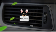 Load image into Gallery viewer, Cute Dog Style Acrylic Air Freshener  Perfume Clip Auto Interior Smell Accessories