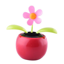 Load image into Gallery viewer, Solar Ornament Car Decoration Power SHAKING Flowerpot Car Interior