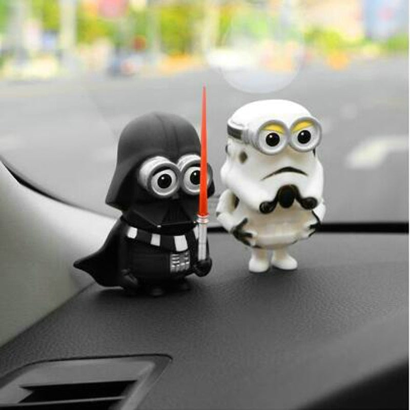 Cute Anime Cartoon Star Wars Toy for Auto Home Office Decoration or Gift