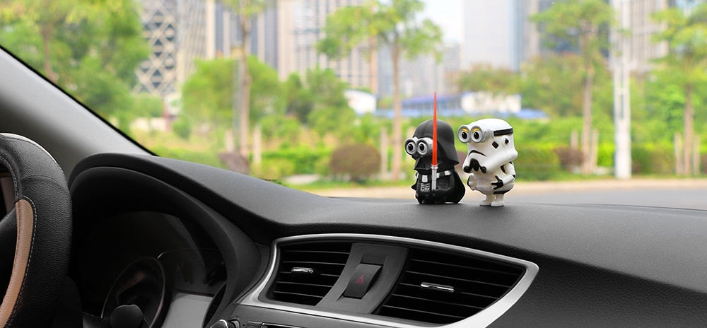 Cute Anime Cartoon Star Wars Toy for Auto Home Office Decoration or Gift