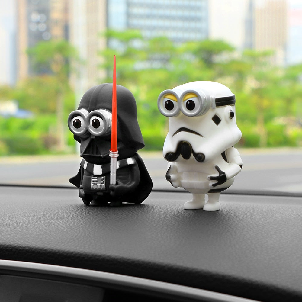 Cute Anime Cartoon Star Wars Toy for Auto Home Office Decoration or Gift