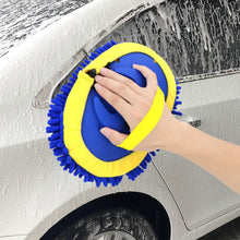 Load image into Gallery viewer, Soft Car Wash Brush Easy Cleaning Tools Mop Telescoping Extra Long Handle for Auto Chenille Broom Auto Accessories
