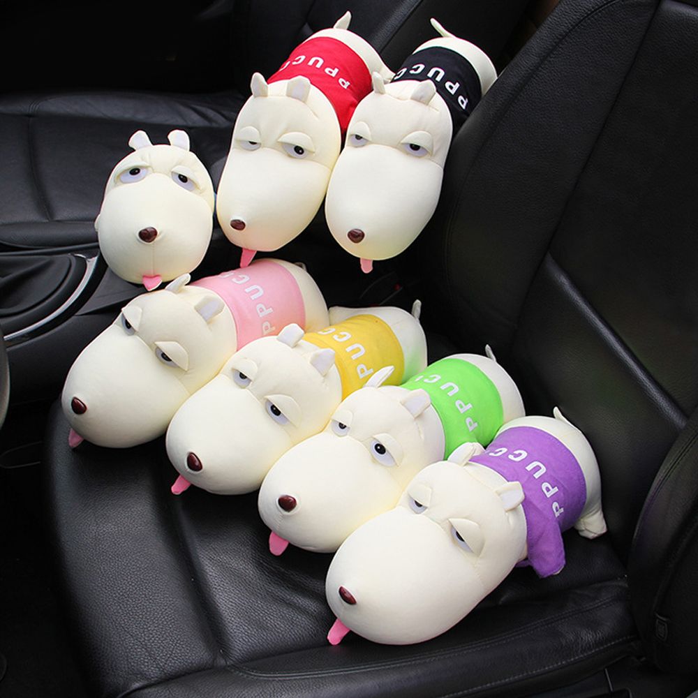 1pc Cute Dog Air Fresher Interior Deodorant Plush  Charcoal Bamboo Bag Car Decoration