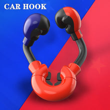 Load image into Gallery viewer, Cute Boxing Cartoon Vehicle Rear Seat Hook Car Seat Back Holder Hidden Creative Portable Hanger of Car Accessories Car Interior Decoration