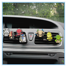 Load image into Gallery viewer, Cute Cartoon Car Air Freshener Perfume Clips Air outlet Air vent decorate Toys Accessories Auto Interior