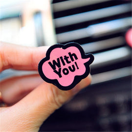 Universal Cute Air Conditioning Vents Perfume Clip Air Freshener Auto Interior Decoration Fragrances Accessories
