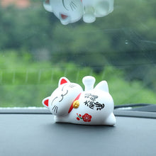 Load image into Gallery viewer, Universal Solar Cute Cartoon Chinese Lucky Cat Beckon Hand Styling for Car Office Home Decoration