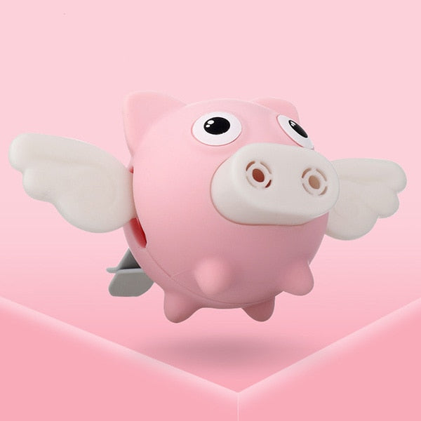 Shaking Wings Angel Piggy Vent Clip Car Air Freshener Scent Auto Decor Toys Car Accessories Interior