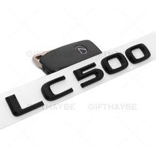 Load image into Gallery viewer, For Lexus Rear Bumper Gloss Black LC 500 Letter Logo Badge Emblem Car Replace