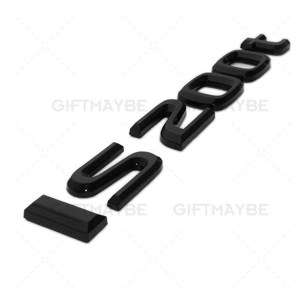 For Lexus Trunk Gloss Black IS 200t Letter Logo Badge Emblem Car Replace F-Sport