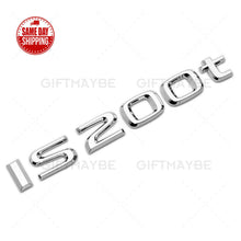 Load image into Gallery viewer, For Lexus Trunk Lid Chrome IS 200t Letter Logo Badge Emblem Car Replace F-Sport