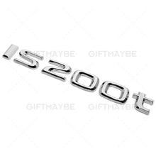 Load image into Gallery viewer, For Lexus Trunk Lid Chrome IS 200t Letter Logo Badge Emblem Car Replace F-Sport
