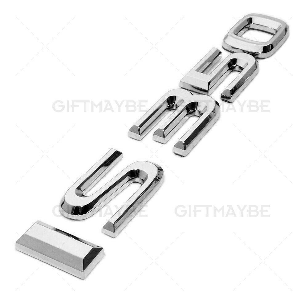 For Lexus Trunk Chrome IS 350 Letter Logo Badge Decal Emblem Car Replace F-Sport