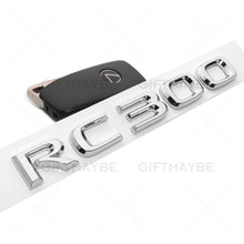 Load image into Gallery viewer, For Lexus Trunk Lid Chrome RC 300 Letter Logo Badge Emblem Car Replace F-Sport