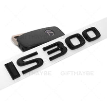 Load image into Gallery viewer, For Lexus Trunk Gloss Black IS 300 Letter Logo Badge Emblem Car Replace F-Sport