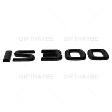 Load image into Gallery viewer, For Lexus Trunk Gloss Black IS 300 Letter Logo Badge Emblem Car Replace F-Sport