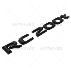 For Lexus Trunk Gloss Black RC 200t Letter Logo Badge Emblem Car Replace F-Sport