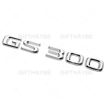 Load image into Gallery viewer, For Lexus Trunk Chrome GS 300 Letter Logo Badge Decal Emblem Car Replace F-Sport