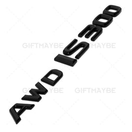 For Lexus Trunk Gloss Black AWD IS 300 Letter Badge Emblem Car Replace F-Sport