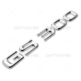 For Lexus Trunk Chrome GS 300 Letter Logo Badge Decal Emblem Car Replace F-Sport